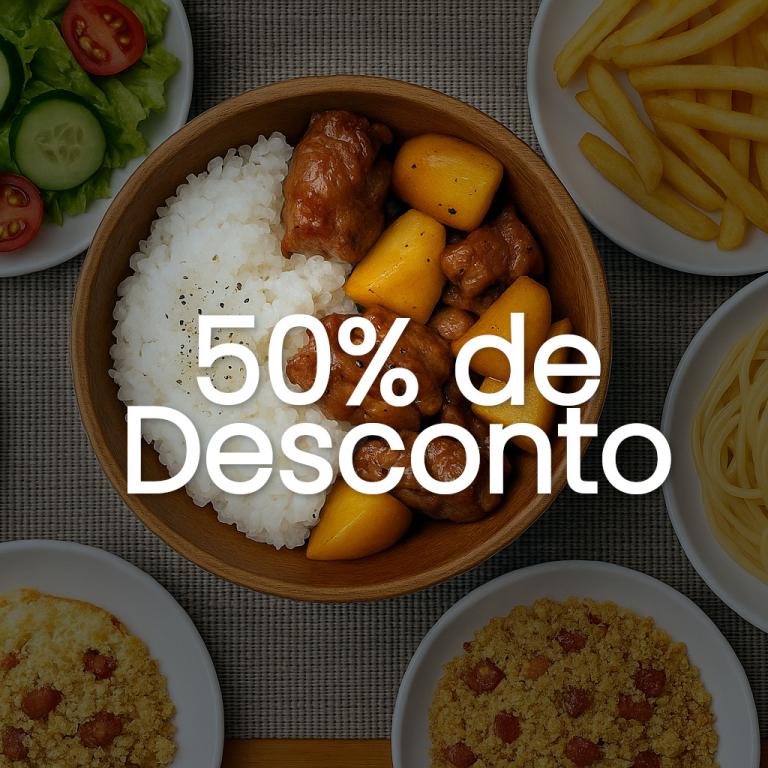 50% de Desconto